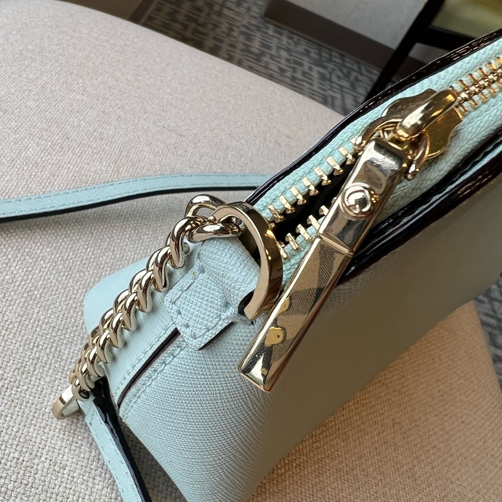 KATE SPADE Spencer Small Dome Crossbody in blue - Picture 7 of 13
